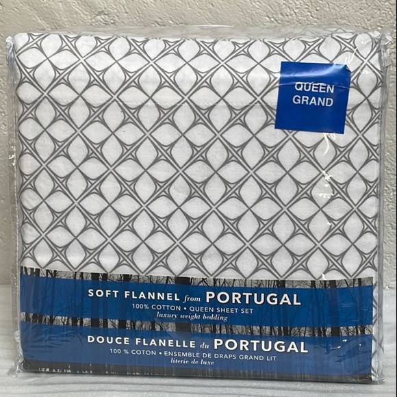 Soft Flannel from Portugal - Luxury Queen Sheet Set - Picture 4 of 4